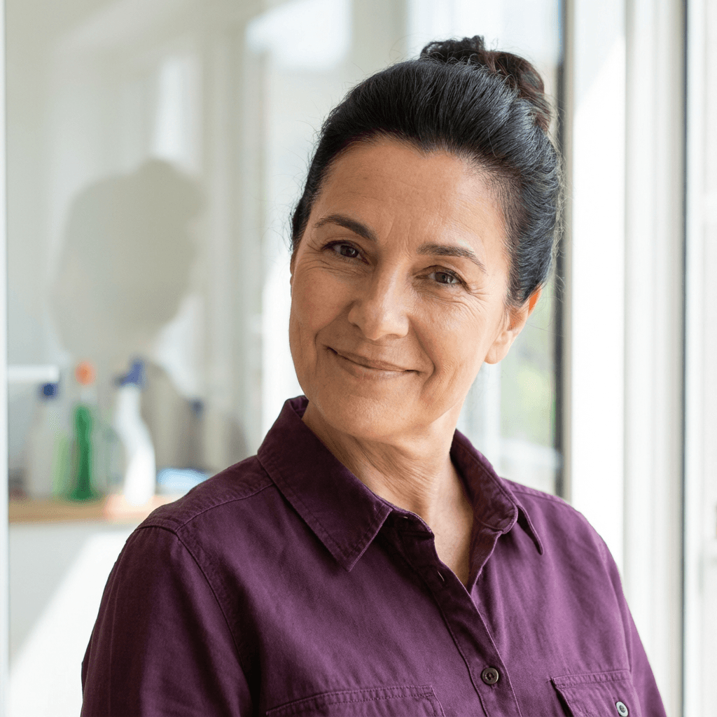 Carmen López levantando su copa en Ristorante Paparazzi