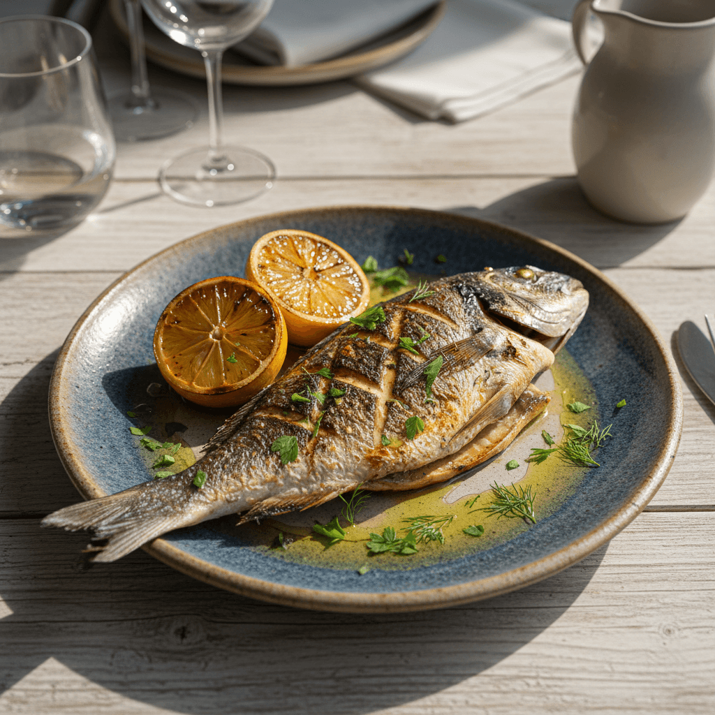 Branzino al horno