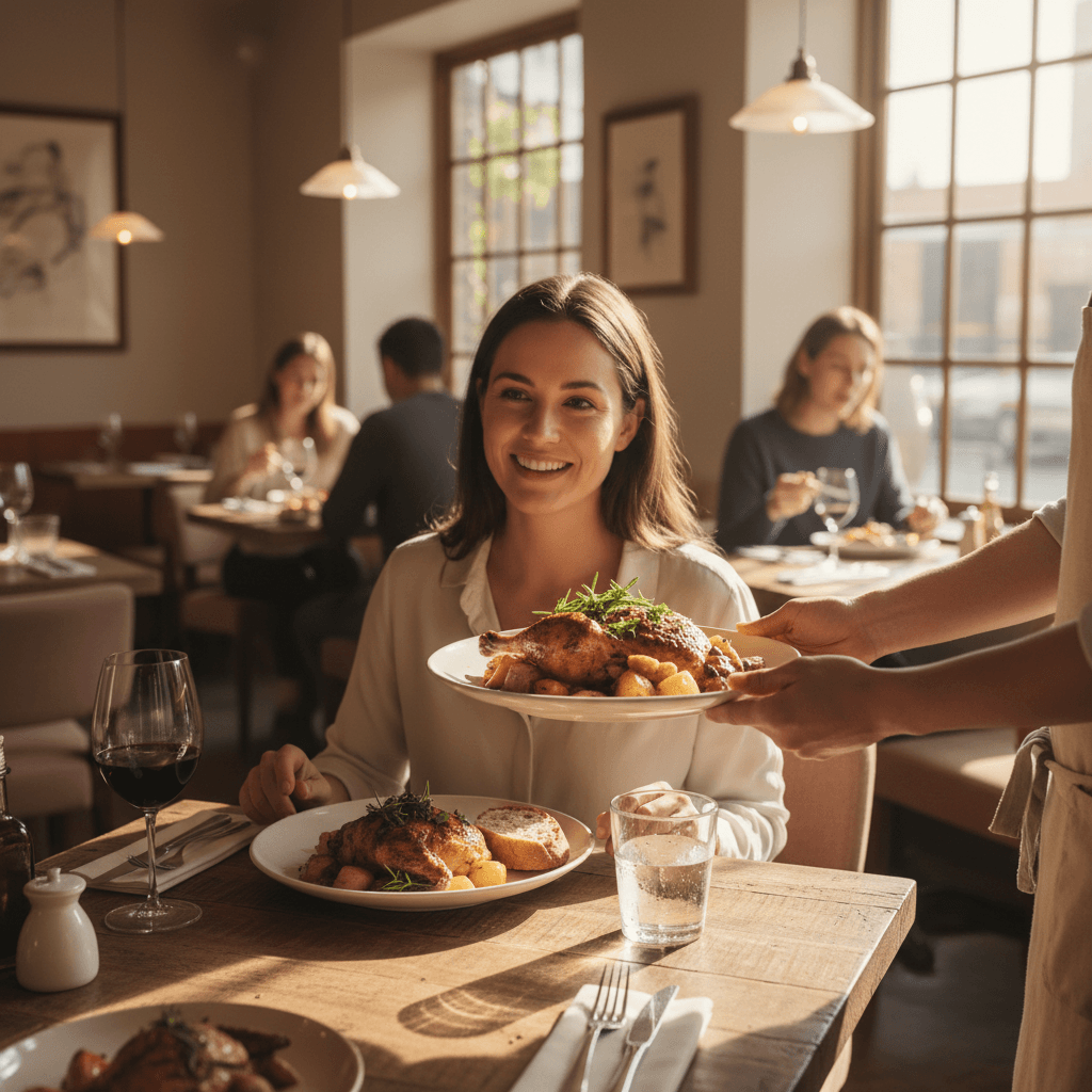 Servicio atento en Ristorante Paparazzi